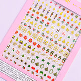 Nail Art Stickers - Nutcracker