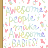 Baby Card - Awesome People