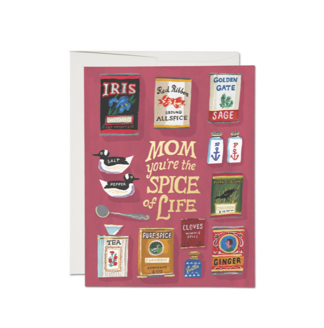 Spice of Life Mother's Day Card