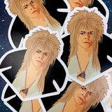 Labyrinth's Goblin King Sticker - David Bowie