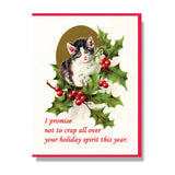 Won't Crap Holiday Spirit Christmas Card