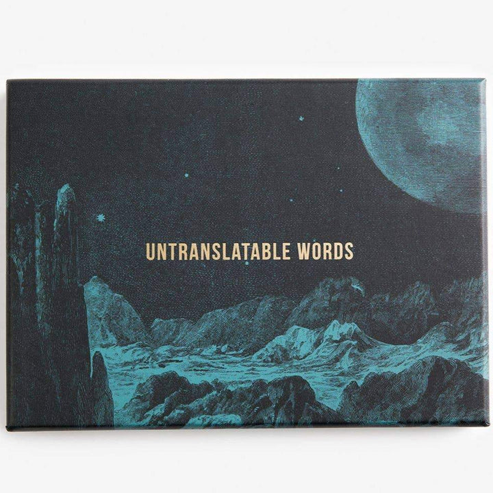 Untranslatable Words Card Set