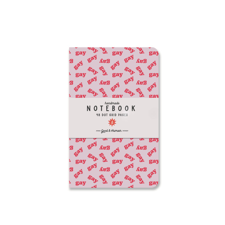 Dot Grid Notebook Bullet Journal - Say Gay
