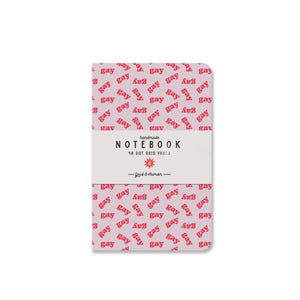 Dot Grid Notebook Bullet Journal - Say Gay