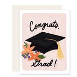 Floral Graduation Card
