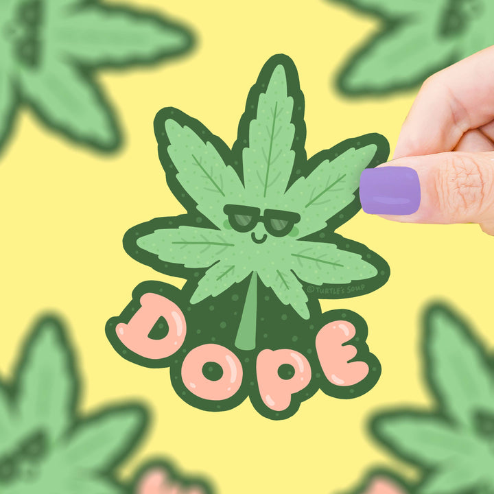 Turtle Soup Sticker Dope Cannabis