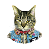Punk Cat Tattoo Pairs