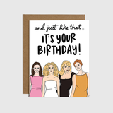 SATC Birthday Card