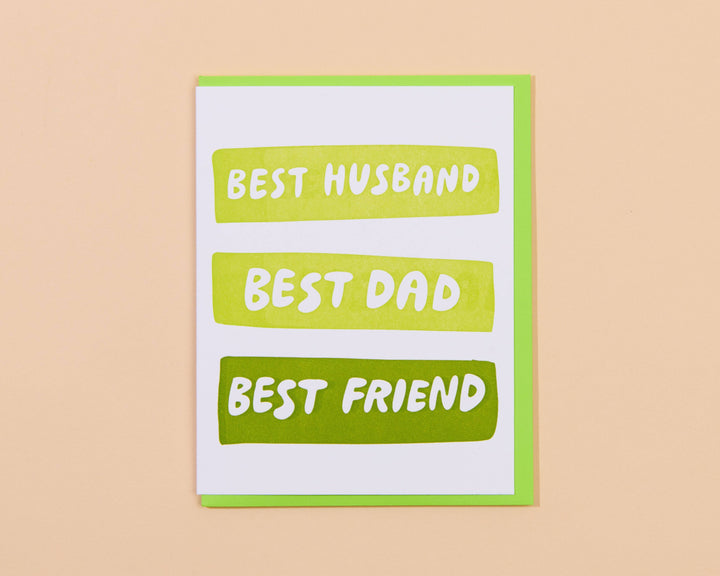 Best Husband/Dad/Friend Card