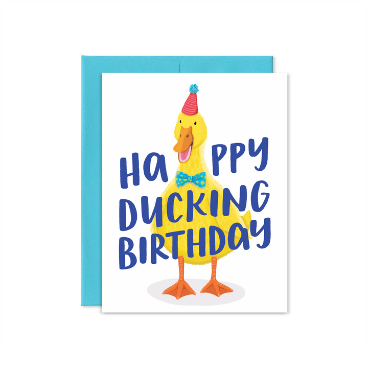 Ducking Birthday Card