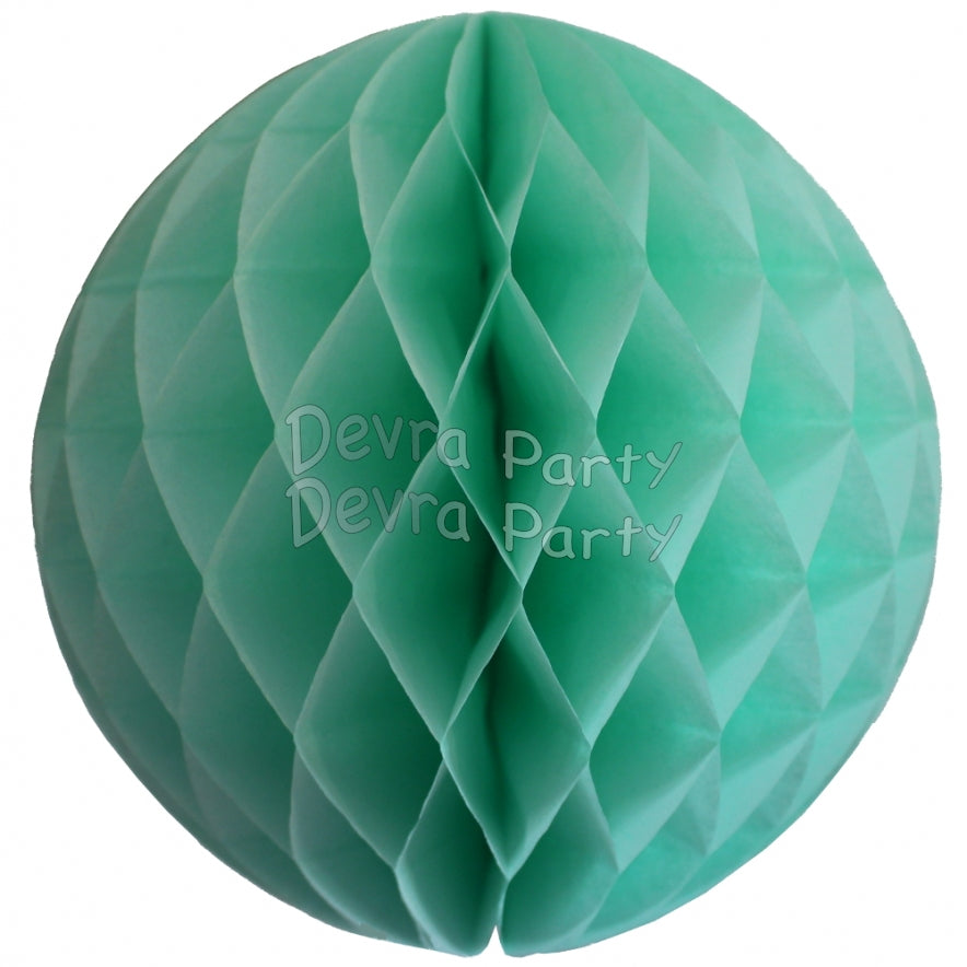 Honeycomb Tissue Paper Decoration Ball (Multiple Sizes & Colors)