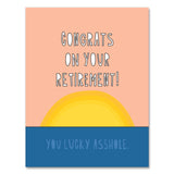 Lucky Retirement Card