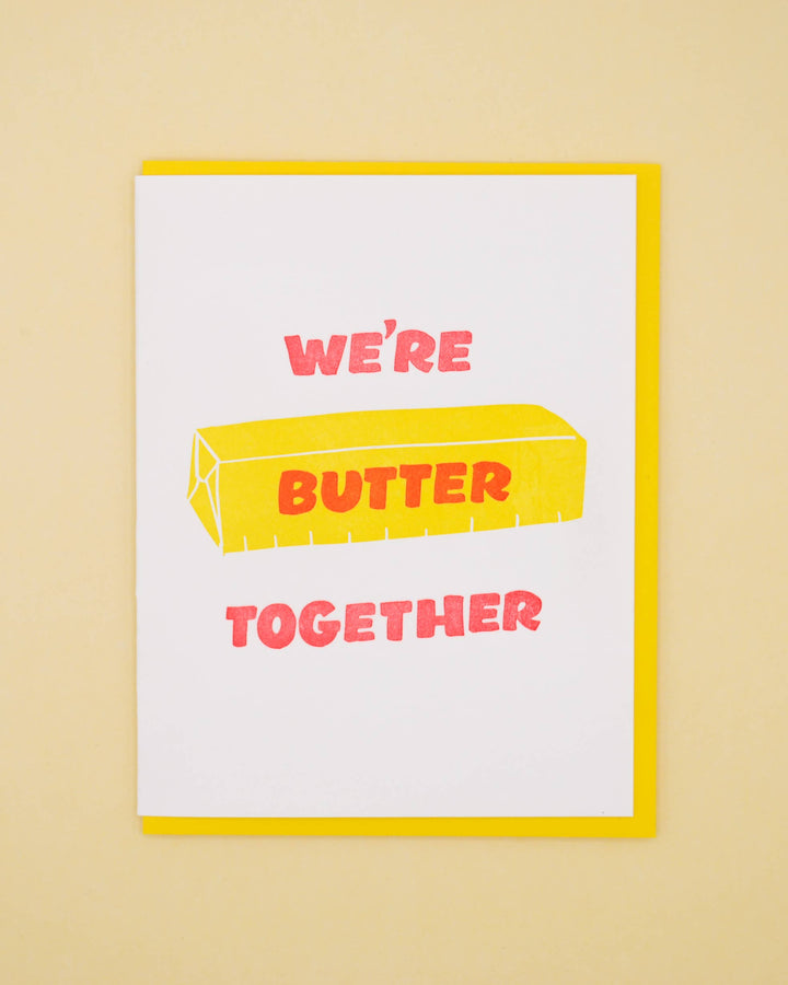 Butter Together Love Card