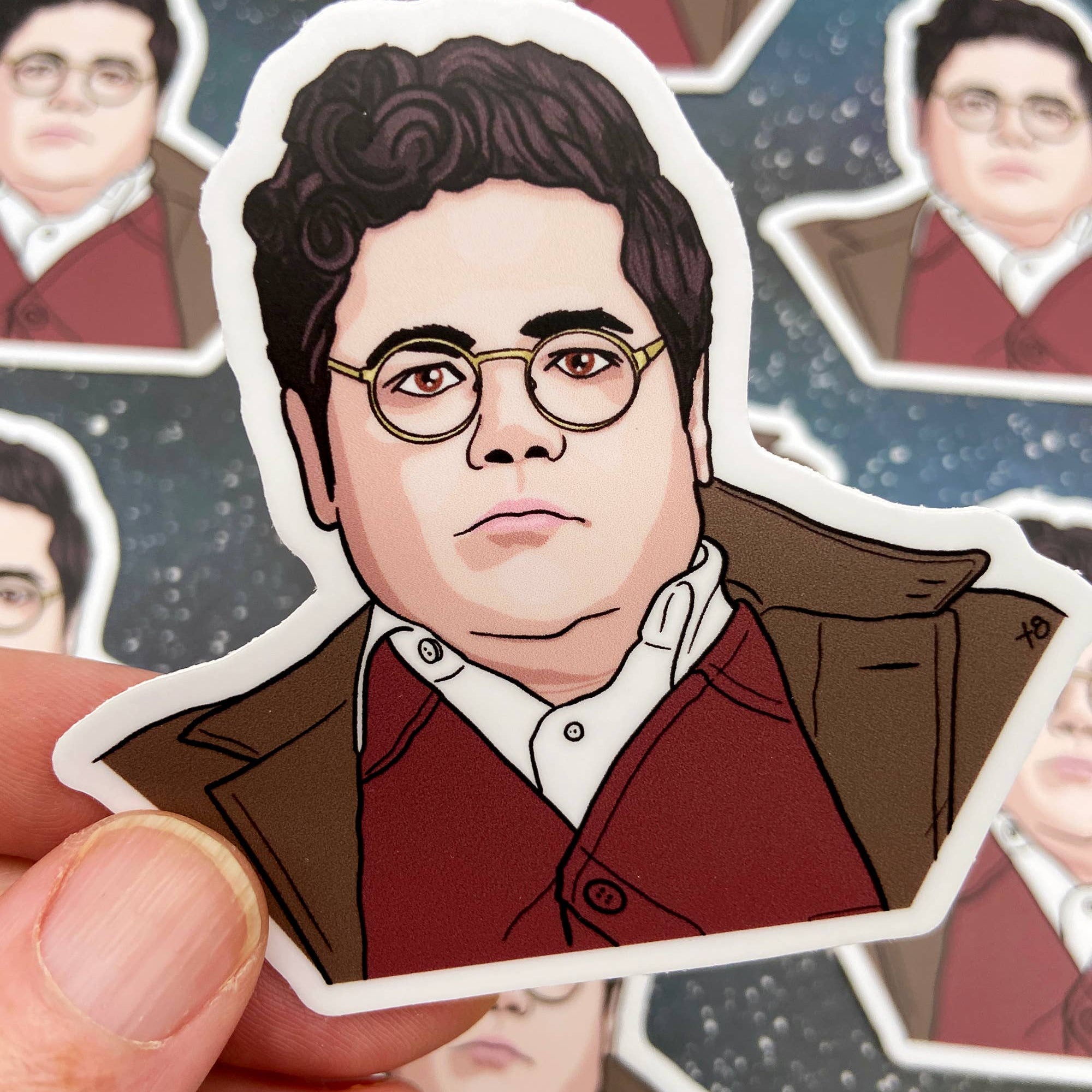Red Swan Sticker Guillermo What We Do in the Shadows
