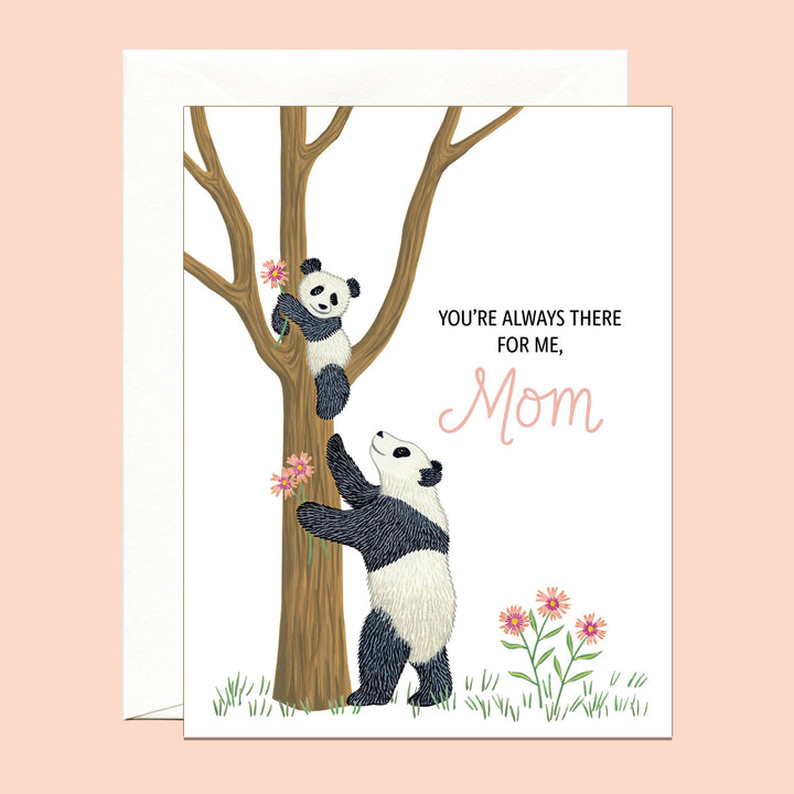Panda Mom Mother's Day Card