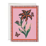 Thank You Card - Tiger Lily