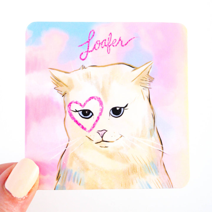 Swiftie Cat "Loafer" Vinyl Sticker