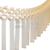 Streamer Tissue Paper Garland Decoration (Multiple Colors Available)