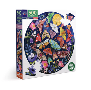 Moths 500 Piece Puzzle