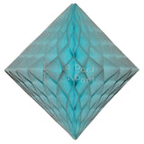 Devra Honeycomb Tissue Paper Decoration Diamond 12" (Multiple Colors Available)
