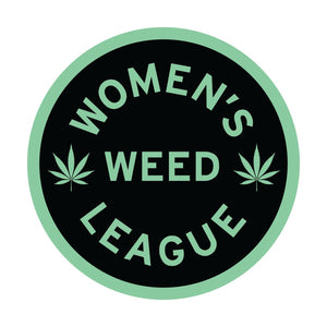 WOMEN'S WEED LEAGUE Cannabis Sticker
