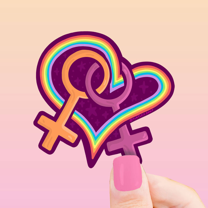 Female Love Women Pride 2023 Vinyl Sticker