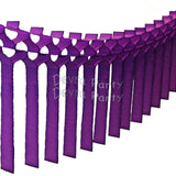 Streamer Tissue Paper Garland Decoration (Multiple Colors Available)