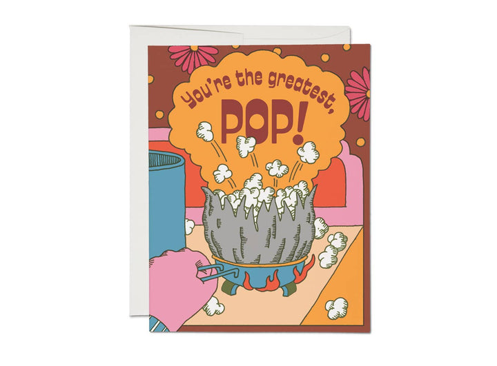 Greatest Pop Father's Day greeting card