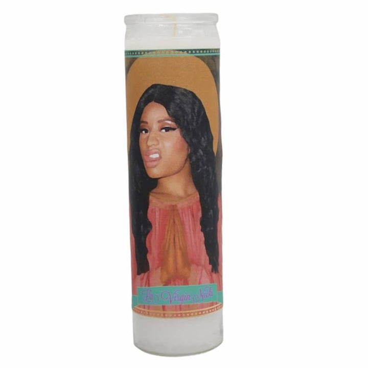 Nicki Minaj Devotional Prayer Saint Candle