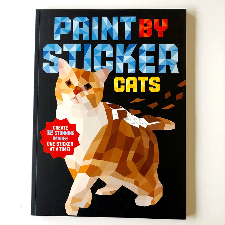 Paint by Sticker: Cats Book