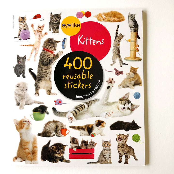 400 Reusable Kitten Stickers!