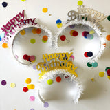 Happy Birthday Foil Tiara