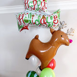 Christmas Reindeer Balloon Bundle