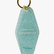 Golden Gems Zodiac Hotel Keychain - Aquarius