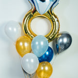 Diamond Ring Balloon Bundle