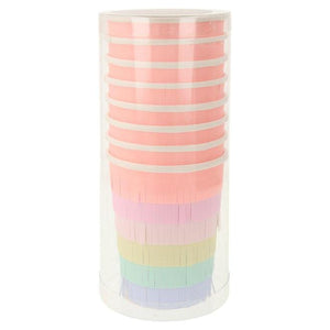 Pastel Fringe Rainbow Sun Cups