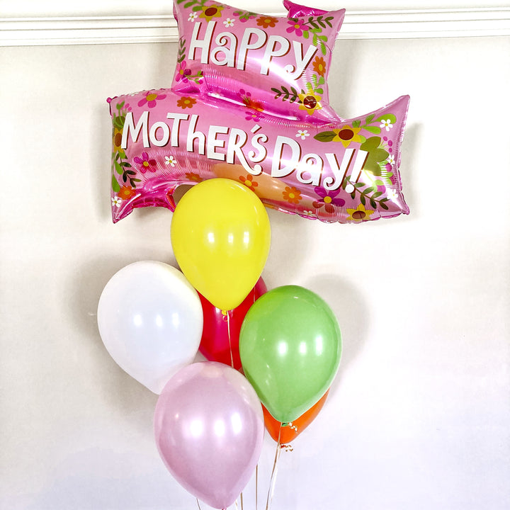 Giant Mother's Day Banner Balloon Bundle