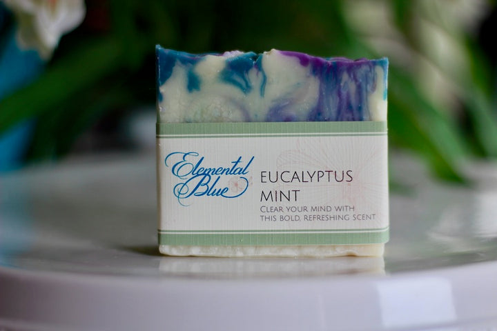 Elemental Blue soap - Eucalyptus Mint