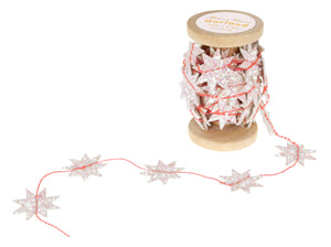 Iridescent Star Spool Garland