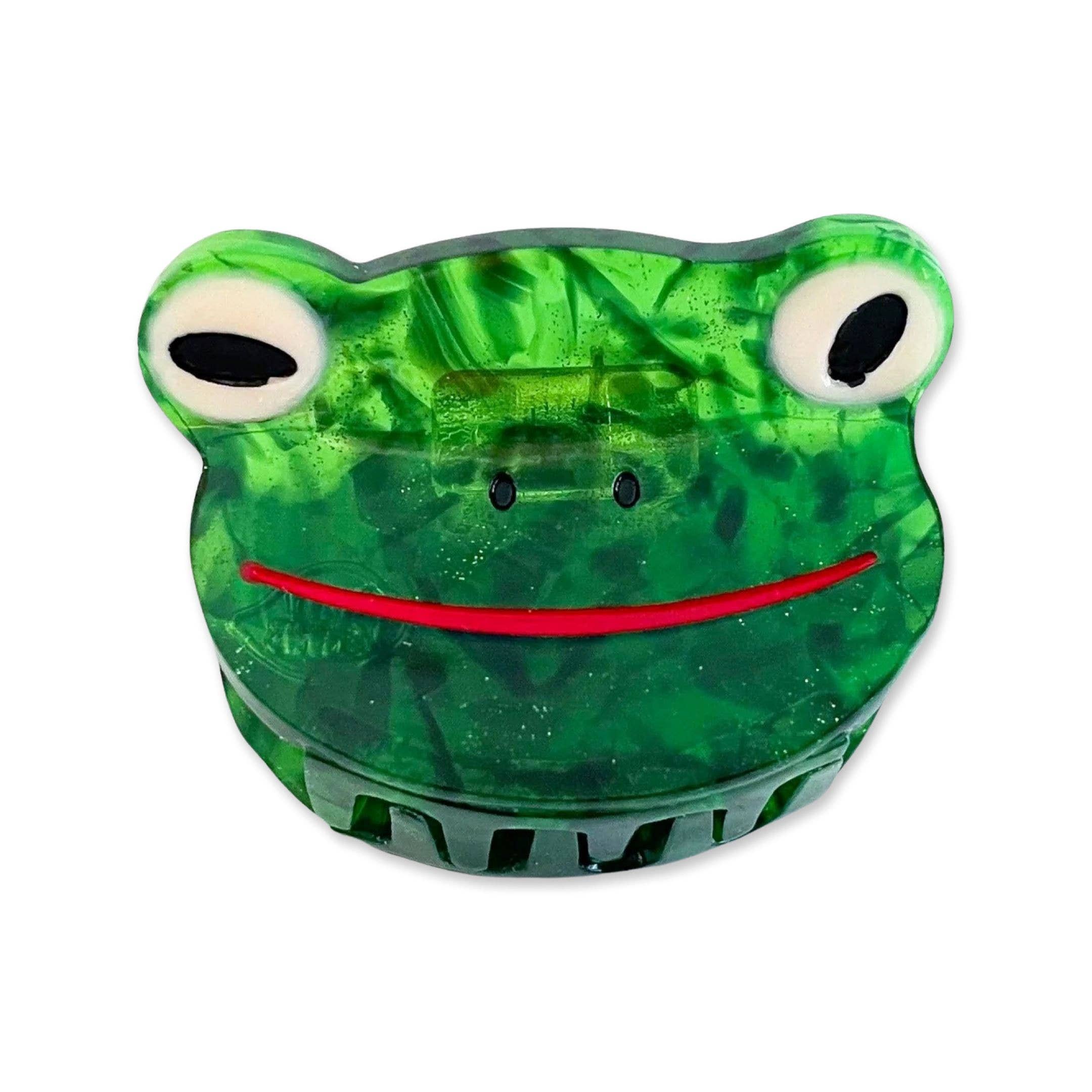 Jenny Lemons Mini Frog Acrylic Hair Claw