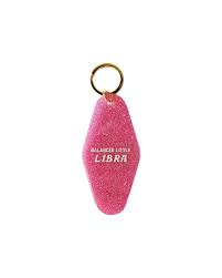 Golden Gems Zodiac Hotel Keychain - Libra