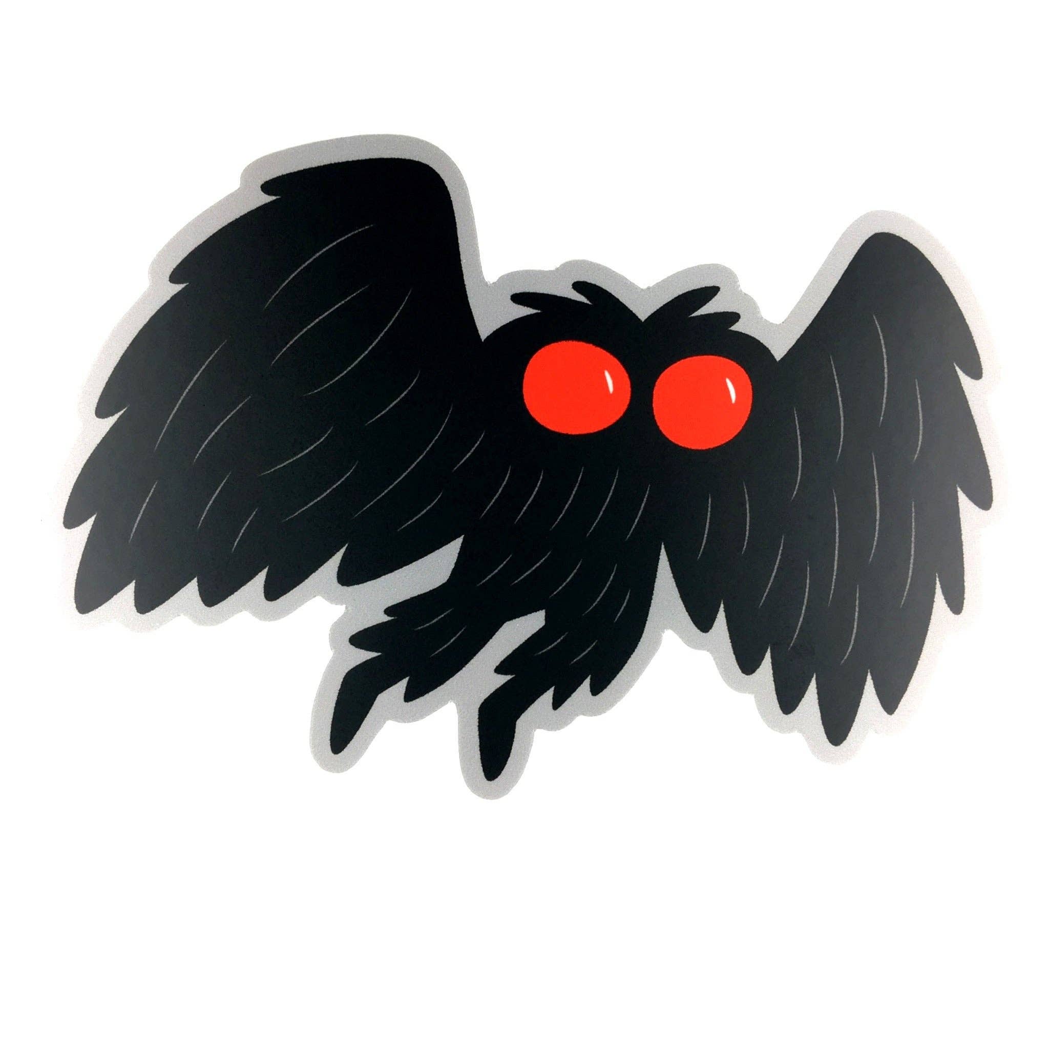 Monsterologist Sticker Mothman cute