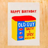 Alphabet Studios Old Guy - Birthday Card