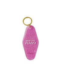 Golden Gems Zodiac Hotel Keychain - Pisces