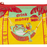 Blue Q Coin Purse Drink Money