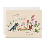 Birthday Card - Woodland Critters