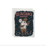 Love/Anniversary Card - Slow Dance Sloths