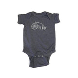 Rewind Press Ohio Bike Onesie