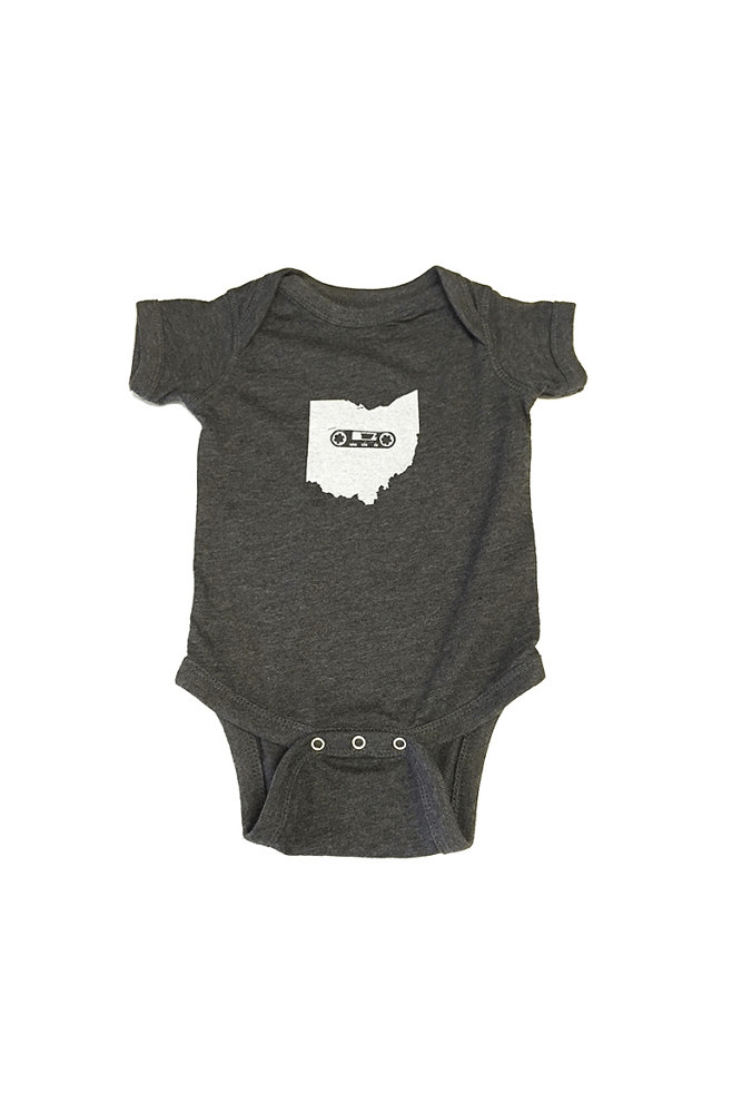Rewind Press Ohio Mixtape Onesie
