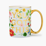 Rifle Paper Co. Porcelain Mug - 'You Got This'
